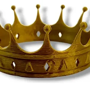 Adorno Topper Corona Para Tortas Souvenir Centro De Mesa Dorado Corona