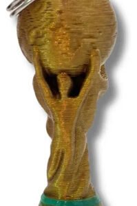 Llavero Copa Del Mundial Qatar 2022 Fútbol Souvenir Messi
