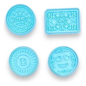 Kit Set Cortante Galletita Oreo Chocolina Sonrisa Merengada