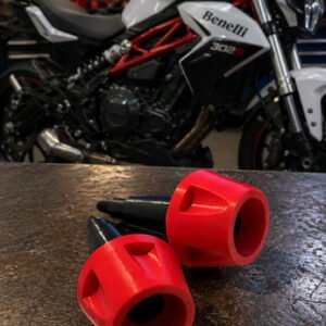 Slider De Cuadro Benelli 302s Defensa Carenado Tnt Negro/rojo