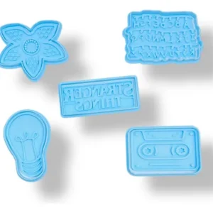 Kit Cortantes De Repostería Galletitas Masa Stranger Things