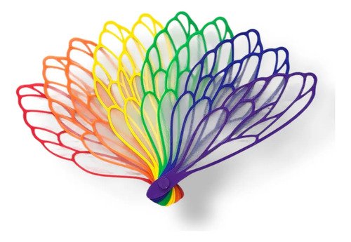 Abanico mariposa Pride – Fiesta electrónica - Imagen 2