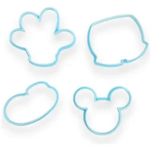 Kit Cortantes De Repostería Galletitas Masa Mickey Disney