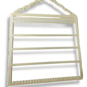 Porta Aros Organizador Exhibidor Alhajero Colgante Xl Outlet Transparente