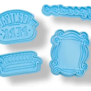 Kit Cortantes De Repostería Galletitas Friends