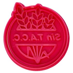 Kit Cortantes Reposteria Sin Tacc Celiacos Galleta Fucsia