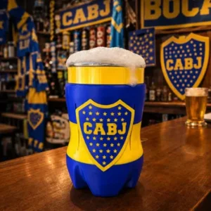 Chop Vaso Botella Cortada Fernetero Premium Futbol Varios Boca Botella Cortada
