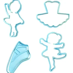Kit Cortantes Bailarina Clásica Repostería Galletitas Cookie Varios