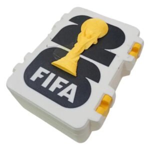 Caja De Figuritas Mundial Fifa 2026 Organizador Outlet Caja Mundial Fifa 2026 Blanco