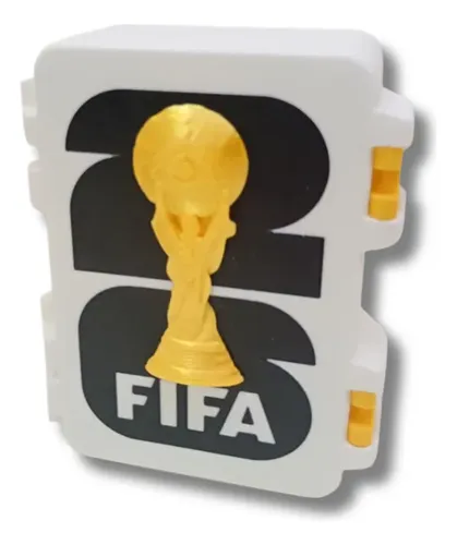 Caja Para Figuritas Mundial Fifa 2026 Organizador Estuche Mundial 2026 Caja Figuritas Blanca - Imagen 4