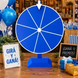 Rueda De La Fortuna 20cm Ruleta Giratoria De Premios Aqua
