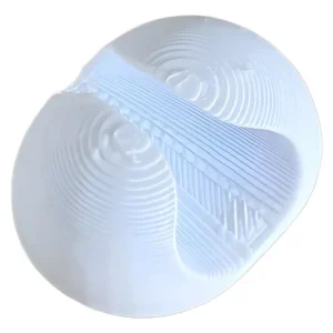 Soporte Organizador De 1 Cable Para Pared O Escritorio Blanco