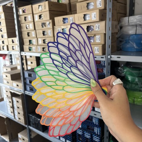 Abanico mariposa Pride – Fiesta electrónica - Imagen 3