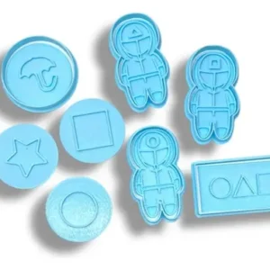 Kit Cortantes Reposteria Juegos Del Calamar Squid Game Juego Del Calamar Cortantes
