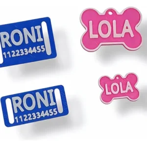 Chapita Identificadora Perros Gatos Mascotas Personalizada A Convenir