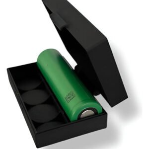 Caja Estuche Baterias 18650 Para 2 Pilas Doble Colores Caja