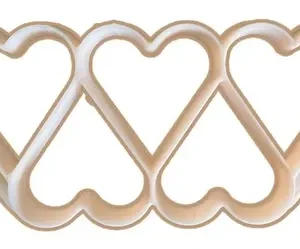 Cortante Marcador Repostería Galletitas Corazon X 5
