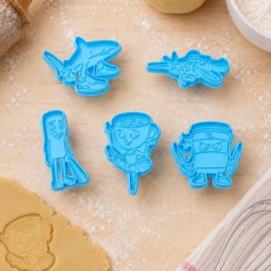 Kit Cortantes Brainrot Tralalero Tung Ballerina Ia Galletita Celeste