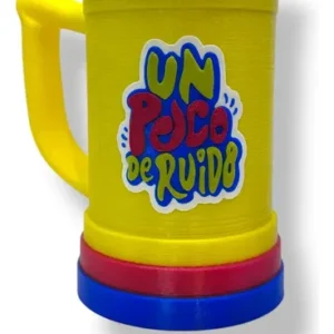 Vaso Chop Un Poco De Ruido Jarra 1 Litro Fernet Birra Outlet - Un Poco De Ruido Amarillo 1litro