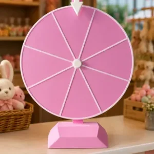 Rueda De La Fortuna 20cm Ruleta Giratoria De Premios Suerte