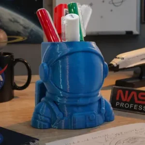 Porta Lapices Lapicero Astronauta Organizador Escritorio