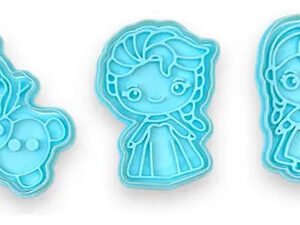 Kit Cortante Frozen Olaf Elsa Ana Repostería Galletita Masa