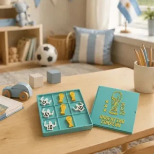 Tateti 10x10 Cm Mundialista Copa Messi Mundial Fútbol 3d