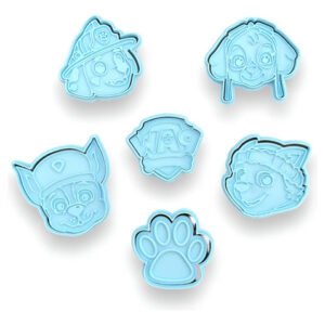 Kit Cortantes Repostería Galletita Paw Patrol Chase Marshall Varios