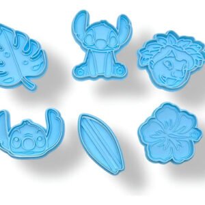 Kit Cortantes De Repostería Galletitas Lilo Y Stitch Disney Varios