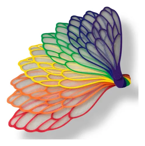 Abanico mariposa Pride – Fiesta electrónica - Imagen 4
