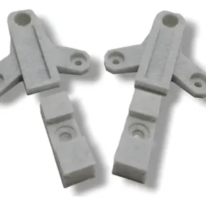 Soporte Parlantes Pared 3 Kg Inclinado Bafle Impreso 3d  Blanco