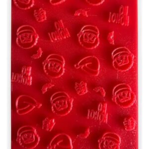 Sello Cerámica Repostería Fondant Manualidades Stamp Navidad