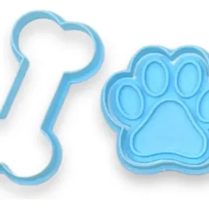 Cortante Marcador Repostería Galletita Perro Huella Hueso
