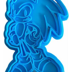 Cortante Marcador Repostería Galletitas Sonic Cuerpo Entero