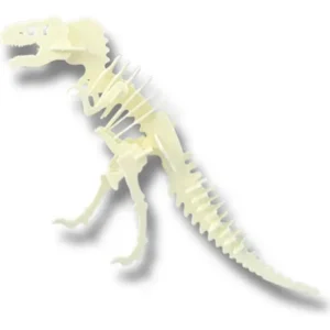 Rompecabezas Maqueta T-rex Tiranosaurio Rex Kit Card
