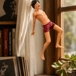 Figura Charly Garcia Saltando Adorno Muñeco Me Tire Por Vos