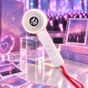 Twice Ligthstick Palo De Luz Led Efectos Kpop Once Blanco