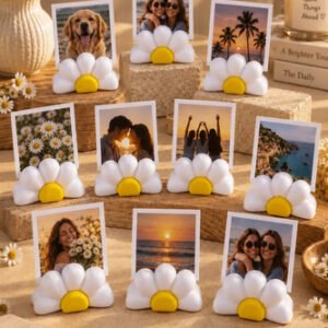 Porta Fotos Margarita X10 Souvenir Casamiento Bautismo